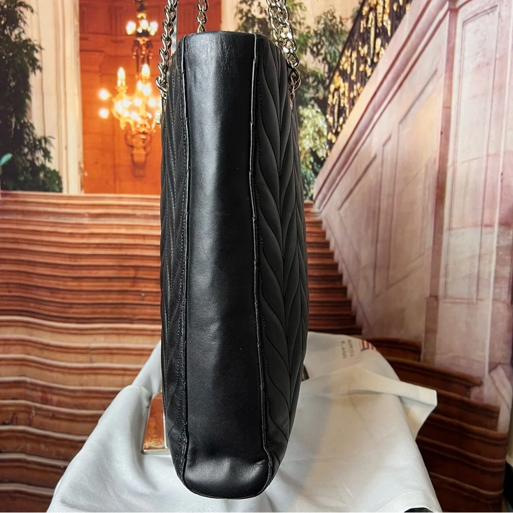 KATE SPADE Briar Lane Quilted Slim North South Tote Women's Leather Handbag - Picture 9 of 16